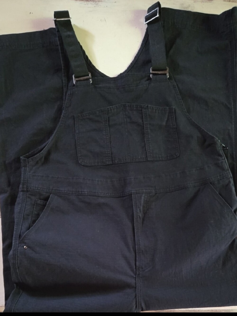 Stoic Men's Ripstop Black Overall Size Large